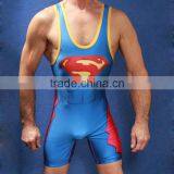 Custom New Pro Team Wrestling Top Sport Suit thumbnail-2