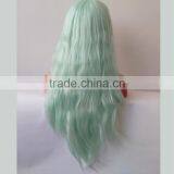 Italian Yaki African Women Full Lace Wave Hair Wigs Glueless Brazilian Virgin Lace Front Wigs thumbnail-5