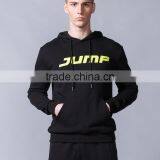 Classic Black Printing Mens Bulk Hoodies