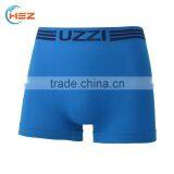 HSZ-0020 Mens Hot Seamless Plain Underwear Brand Names Sexy Blue Boxer Shorts Wholesale Custom Stylish Boxer Briefs thumbnail-3