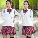 OEM Factory Wholesale Girls School Uniform Custom-made thumbnail-3