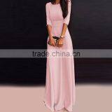 OEM Fashion Sellers Lounger Dresses New One Piece Maxi Long Evening Dress for Fat Women thumbnail-2