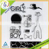 New Product Wholesale Silicone Rubber Stamp Scrapbooking Stamps thumbnail-1