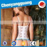 CYG-Mini Dress Sexy Lingerie See Through Mesh Sheer Straple LINGERIE thumbnail-1