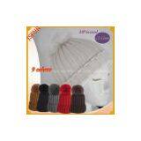 Wholesale Colorful Choice Knitted Beanie Hat With Fox Fur Pom Pom thumbnail-1