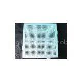 Noiseproof Acoustic Perforated Metal Ceiling Panels / Round Hole Punched Tiles 2 x 2 thumbnail-1