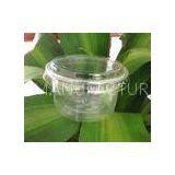 90ml Mini Disposable Dessert Cups Flat Lid For Salad / Ice Cream