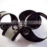 Hot sale jacquard Polyester webbing with Logo