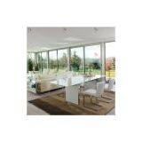 2011 Modern Popular Dining Table Glass Top WC-BT129