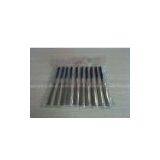 Electroplated diamond flat oblique file