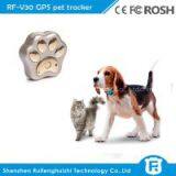 Real-time SIM Card Wireless Charging RF-V32 Waterproof Pet GPS Tracker