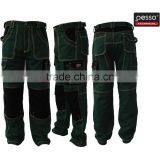 PESSO Canvas Polyester Cotton Green Workwear Bibpants thumbnail-3