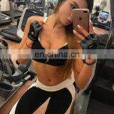 New Custom Polyester Spandex Plain Sports Yoga Pants Female Fitness Active Wear Women Sports Leggings thumbnail-6