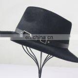 Ladies Formal Fashion Spring Wool Fedora Hat thumbnail-2