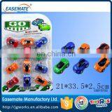Hot Sale 12 Pcs Small Plastic Pull Back Toy Car for Kids