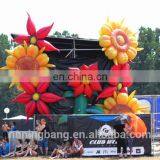 Beautiful Hanging Inflatable Flowers for Stage Decoration