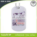 Custom Cheap Blank Engraved Heart Printing Metal Dog Tag thumbnail-1