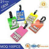 Personalized Gift Bag Purple Luggage Tags for Kids thumbnail-4