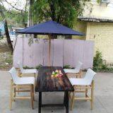 Advertising Watereproof Uv Brown Market Umbrella Outdoor Umbrella Modern thumbnail-3