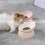 Manufacturer Wholesale Decent Quality Non-slip Portable Detachable Silicone Adjustable Angle Pet Dog Bowl thumbnail-4