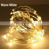 2M 3M 5M 10M Battery Silver Wire LED String Lights Holiday Lighting Fairy Garland for Christmas Wedding Party Decoration thumbnail-2