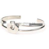 New Design Fashion Stainless Steel Bangle Snap Button Charm Bracelet From China thumbnail-4