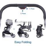 Multifunctional Easy Folding High Landscape Baby Pushchair Stroller Walker thumbnail-3
