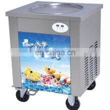 Stainless Steel Single Round Pan Thai Fired Ice Cream Machine thumbnail-3