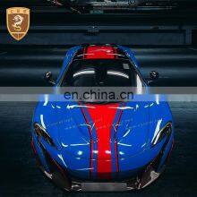 Upgrade To 675LT Style Front Bumper Rear Diffuser Spoiler Wing Body Kits For McLaren 650S thumbnail-1