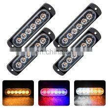 Factory Direct Selling Pickup Flash Lamp 6Led Ultra-Thin Flash Lamp Truck Tail Lights Side Truck Bus Special Led Tail Light thumbnail-1
