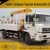 6.3ton Dongfeng crane truck