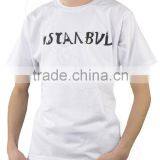 Istanbul White T-shirt, Printed T-shirt Design Coton t Shirt, Fashion T-shirt thumbnail-1