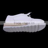Factory OEM PU Upper Lace up Uneven Sole Winter Sport Shoes With Straw Raising Block thumbnail-6