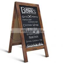 Rustic Magnetic A-Frame Advertising Chalkboard Sign 40
