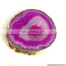 фиолетовый агатный подстаканник