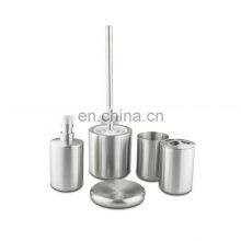Household Stainless Steel Bathroom Accessories Set 5pcs For Hotel Use Bathroom Sets Bathroom Accessories thumbnail-1