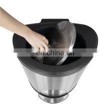 Высокая емкость 45 л. Нержавеющая сталь, крышка с поворотной системой, педальный контейнер для мусора с матовым покрытием, устойчивый к отпечаткам пальцев, домашний мусорный бак thumbnail-3