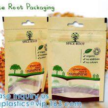 Stand Up Pouch With Resealable Ziplock And Clear Window, Multi-purpose, Small Size, Aluminum Mylar Foil thumbnail-3