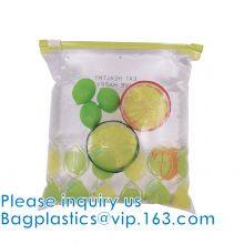 Slider Zipper PVC Pouch Clear Vinyl PVC k Bag, Slider Bag for Underwear Packaging Slider Zipper Vinyl Bag for Clot thumbnail-3