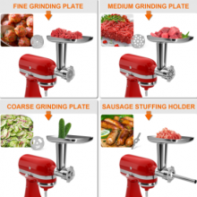 Chef Machine Mince Meat Through Accessories Blender Sausage Mince Meat Accessories Stainless Steel（Wechat:13510231336） thumbnail-2