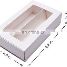 Macaron Box With Transparent Display Window Chocolate Truffle Sweet Boxes Cake Popular Dessert Food Box thumbnail-2