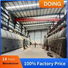 Factory Price Full Automatic 10-15 Tons PLC System Used Tire Rubber Pyrolysis Plant for Waste Plastic Recycling Fuel Plant thumbnail-3