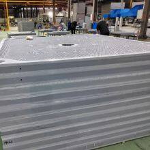1200mm 1500mm Replaceable PP Membrane Squeeze Filter Presses and Filter Plates thumbnail-2