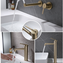 Easy to Clean the Water Outlet Mode is More Simple Suitable for Flushing and Cleaning Suite Mixer Series