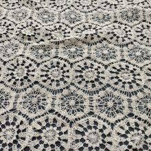 XP3968 Embroidered Cord Lace Fabric Apparel Trim Fabrics thumbnail-3