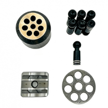 Rexroth A6VM80 groupe rotatif de moteur de déplacement d'entraînement final hydraulique et pièces de rechange thumbnail-2