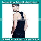 Blank Gym Mens Stringer Tank Top Wholesale/Elastic Tank Top Underwear thumbnail-1