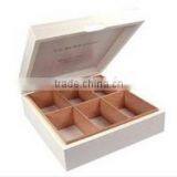 Beautiful Tea Wooden Compartment Boxes