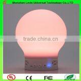 Manufacture Audio Speaker Lamp With Color Sensible Funiton For Silicone Bluetooth Music Smart Tiger