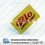 ISO Approved High Quality 13.56MHz RFID Card With Golden/Silver Background